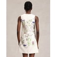 thumbnail image 4 of Vestido Tsukko Delicado Beige Bordado Floral Sin Mangas, 4 of 5