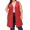 Rust, variant on Fabulously Dressed Boutique Solid Print Sparkles Side Pockets Vest, 6-Pack (Women's Plus)