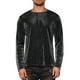 thumbnail image 1 of Camiseta de manga larga de malla transparente Lars Amadeus para hombres, camiseta de fiesta de club, color negro, 1 of 6