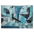 thumbnail image 2 of Addison Rugs Chantille Indoor/Outdoor Transitional Abstract Teal Machine Washable Rectangle Rug, 1'8" x 2'6", 2 of 7