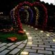thumbnail image 3 of 5 Pcs Solar Glass Brick Light Ice Cubes Lights LED Landscape Light for Christmas Outdoor Path Road Yard (Warm White), 3 of 5