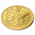 thumbnail image 3 of 2025 Niue 1/2 oz Gold Czech Lion BU, 3 of 3