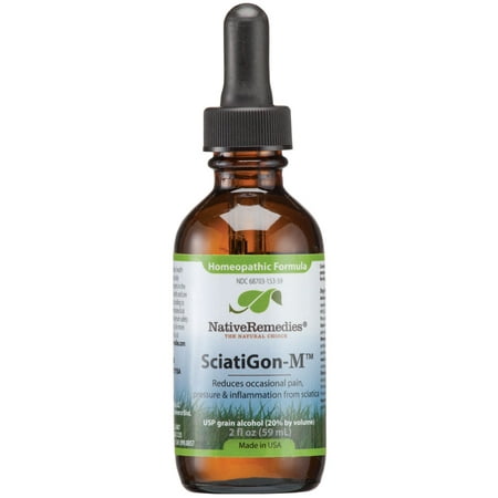 Native Remedies SciatiGon-M for Sciatica Drops, 59 (Best Remedy For Bv)