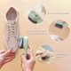 thumbnail image 3 of Household Shoe Brush with Soft Bristle Multi-Functional Long Handle with Liquid Box Automatic Shoe Clothes Cleaning Brush (Green), 3 of 5