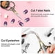 thumbnail image 4 of Tijeras de manicura profesionales, cuidado de belleza de precisión para cutículas de acero inoxidable vintage para uñas, vello facial y cejas, 4 of 5