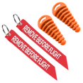 thumbnail image 1 of Motorcycle Muffler Exhaust Plug with Keychain Durable Material Noise Reduction for Motorcycles, 1 of 3