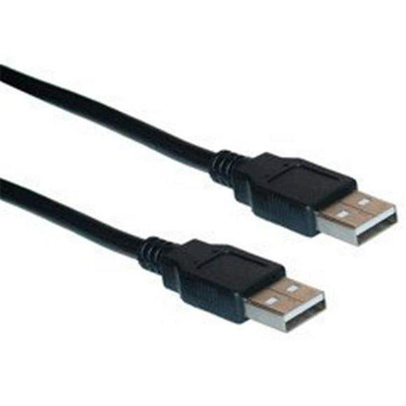 CableWholesale 10U2-02110BK USB 2.0 Type un Mâle pour Taper un Câble Mâle Noir 10 Pieds
