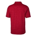 thumbnail image 3 of Men's Cutter & Buck  Red Nashville Sounds Advantage Tri-Blend Space Dye Polo, 3 of 3