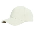 thumbnail image 2 of LiuXxxx Baseball Cap for Men Women Sports Hats Warm Outdoor Travel Adjustable Dad Style White, 2 of 3