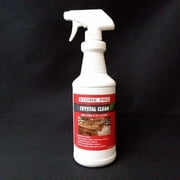 Stone Pro Crystal Clean Daily Cleaner, Cleans and Reinforces Sealant on Stone Surfaces like Marble & Granite, Stainless Steel, Windows, Mirrors & Glass (32 Fl Oz Ready to Use)