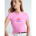 thumbnail image 4 of Free Assembly Women's and Women's Plus Cap Sleeve Tee, Sizes XS-4X, 4 of 4
