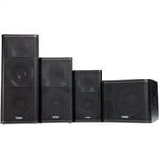 QSC KW152 Speaker System, 1000 W RMS, Black