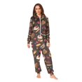 thumbnail image 2 of FORMRS Onesies Pajama for Adults Unisex Hoodie Winter Jumpsuit One Piece Sleepwear, Sizes S-2XL, Chocolate Cakes, 2 of 7