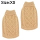 thumbnail image 2 of Ropa para perros de 2 piezas, suéter para mascotas, suéter liso de invierno, 2 of 6