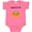Hot Pink, variant on Inktastic Nuggets for Life Boys or Girls Baby Bodysuit