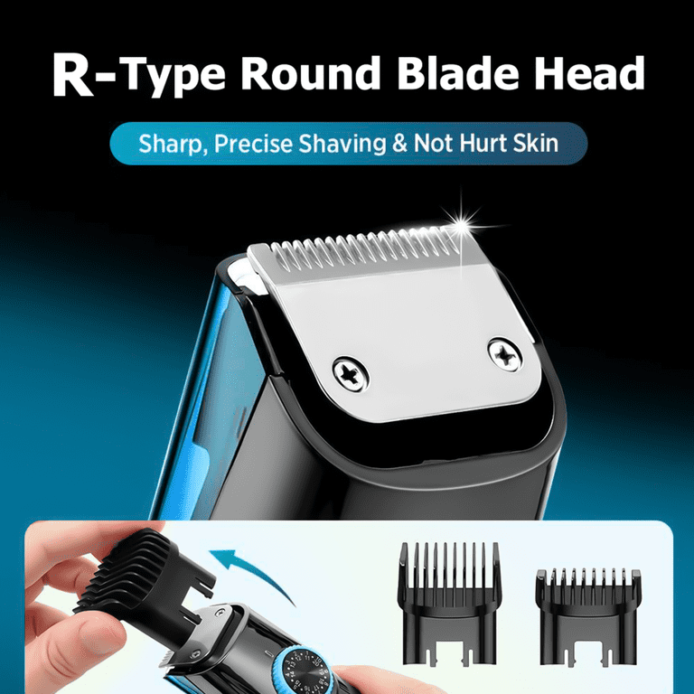 Cshidworld Vacuum Beard Trimmer, 20 Length Settings photo 4