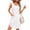 White, variant on MOYIKO Eyelet Summer Dresses for Women Casual V Neck Sleeveless Sundresses Flowy Vacation Tank Dresses with Pockets