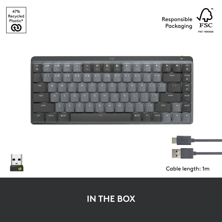Logitech MX Mechanical Mini Wireless Illuminated Keyboard