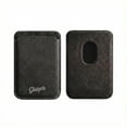 thumbnail image 1 of Cartera Wallet Alcantara Gamuza Suave Para Iphone Magsafe Negro., 1 of 3