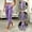 Purple, variant on BUIGTTKLOP Womens Cargo Capris Lightweight Hiking Pants 4 Pockets Quick Dry Casual Outdoor Loose Cropped Teousers