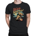 thumbnail image 2 of Cool Pizza Slice Men's T-shirt, 2 of 3