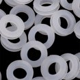 thumbnail image 3 of Hytrove 50Ud Almohadillas Circulares Para De Aretes Transparentes Material Silicona, 3 of 8