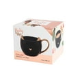 thumbnail image 6 of Pinky Up Chloe Cat Ceramic Coffee Mug, for Tea, Milk, or Matcha, 12oz Black, 6 of 6