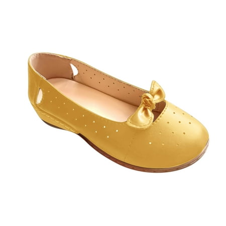 

Summer Savings Clearance! PEZHADA Womens Sandals Slippers for Women Flat Shoes Ladies Beach Sandals Summer Non-Slip Causal Slippers Yellow
