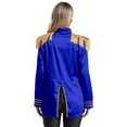 thumbnail image 2 of iiniim Womens Halloween 1960s British Pop-Star Rock Band Musician Cosplay Jacket Royal Blue M, 2 of 7
