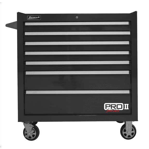 Homak Manufacturing 36" 7-Drawer Roller Cabinet