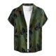 thumbnail image 1 of Camisas Y s Camisas de un solo pecho de primavera y verano para hombre, camisa informal de manga corta con solapa para playa y vacaciones al libre (Green, XL), 1 of 7
