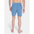 thumbnail image 3 of Laguna Men's Stretch Volley Swim Trunks with Brief Liner, 7" Inseam, Sizes M-2XL, 3 of 5