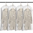 thumbnail image 1 of TEMOGU-Hanging Vacuum Storage Bags Space Saver Bags for Clothes, 4 Packs Long 53x27.6 inches, Vacuum Seal Storage Bag Clothing Bags for Suits, Dress Coats or Jackets, Closet Organizer and Storage, 1 of 4