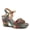 GREY MULTI, variant on L`Artiste Leilanie Hand-Painted Leather Platform Heel Sandal