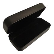 GATYZGEAR Black Large Rectangular Glasses Case with Velvet Interior