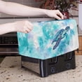 thumbnail image 5 of HELLHERO Watercolor Turtle Print 2 Slice Toaster Cover, Dustproof Bread Machine Protector with Drawstring, Waterproof Small Kitchen Appliances Cover (11.4"x7.8"x7.4"), 5 of 8