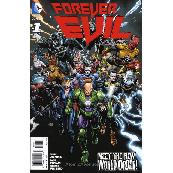 Forever Evil #1 VF ; DC Comic Book