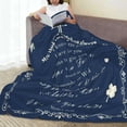 thumbnail image 5 of Christian Gifts for Women, Inspirational Spiritual Scriptures Religious Gifts for Women Men Catholic Bible Verse Blessed Blanket 60"X 50" Prayer Praying Faith Men Woman Birthday Gifts, 5 of 6