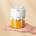 thumbnail image 3 of Mini picadora de ajo eléctrica, procesador de alimentos portátil, picadora de verduras, picadora de cebolla, picadora de carne inalámbrica con carga USB para verduras, pimienta, 3 of 5