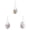 A 1PCS & B 1PCS & C 1PCS, variant on 1/3 Pieces Easter Egg Ornaments for Tree, Hanging Easter Egg Decorations, Cute Rabbit Foam Eggs Tree Ornaments for Spring Holiday Party Decor