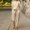 Khaki, variant on Women Summer Solid Color Casual And Linen Short Sleeve Round Neck Loose Wide Leg Pants Suit Homecoming Suits for Women Pin Striped Suit for Women Romper Dressy Womens Tuxedo Suit Set Life Party Romper