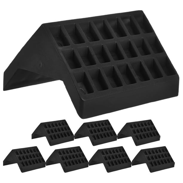 8 protectores de esquinas de plástico para mesa de ping pong, protectores de seguridad para bebés, para mesa de ping pong y escritorio
