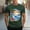 Army Green, variant on SOOMLON Mens T Shirts Hawaii Casual Crew Neck Cotton T Shirts Funny Print Short Sleeve Summer Shirts 2025 Fashion Army Green Big and Tall Vacation Tees Classic Comfort Athletic Tops Blouses Value XL