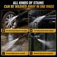 thumbnail image 7 of Heavy Duty Adjustable High Pressure Hose Nozzle with Connector Set Power Washer Spray Gun with 3 Spray Modes High Pressure Water Jet Sprayer for Car Wash Yard Patio Garden Outdoor Cleaning, 7 of 7