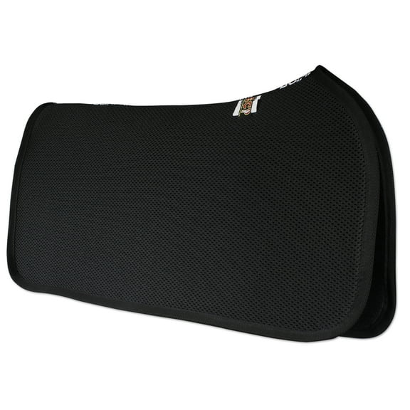 ECP 3D Mesh Western Saddle Pad - Black