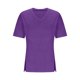 thumbnail image 4 of Mujeres Más Tamaño Manga Larga Tops con Cuello en V, Color Sólido Doblado Hendidura Suéter para el Uso Casual Diario en el Hogar, 4 of 6