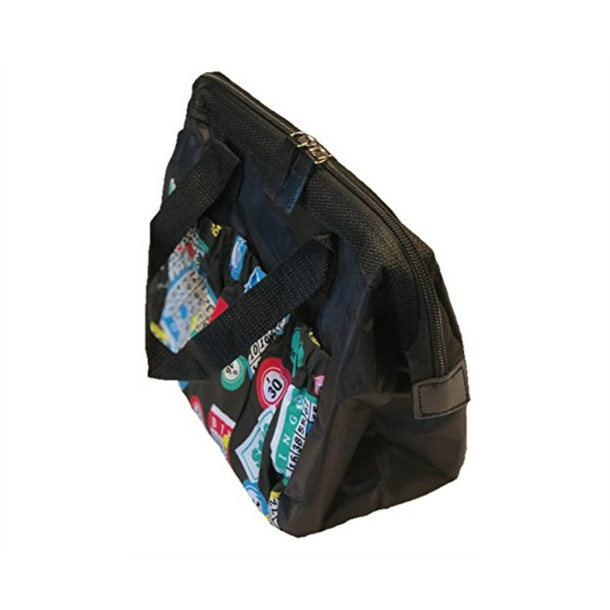 Sii New Bingo 1 Dauber 6 Pocket Tote Bag Black