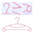 thumbnail image 3 of 20 Pack Plastic Non-Slip Hangers, Durable Space Saving Clothes Hangers for Clothing, Closet, Coats, Pants, Blankets, and Jeans Pink, 3 of 6