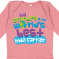 thumbnail image 4 of Inktastic Mail Carrier Grandpa Mailman Boys or Girls Long Sleeve Baby Bodysuit, 4 of 5