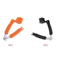 thumbnail image 2 of 3 in 1 Multifunction Guitar String Winder string winder String Pin Puller String Guitar Tool Accessory, Orange, 2 of 6